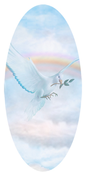 Dove Clouds Blue